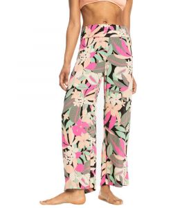 Roxy Along The Beach Anthracite Palm Song Axs Women's Pants