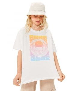 Roxy Kids Gone To California A Snow White Παιδικό T-Shirt