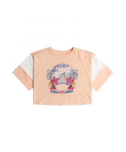 Roxy Kids Lets Get It Started B Peach Parfait Kids T-Shirt