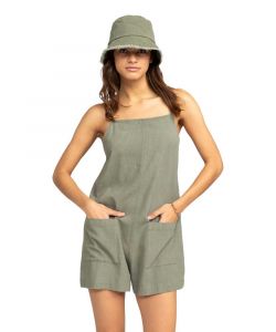 Roxy Lavender Haze Agave Green Women's Strappy Playsuit