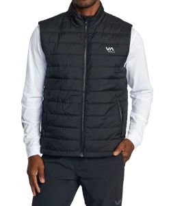 Rvca Packable Puffa Vest Black Men's Vest