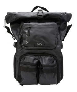 Rvca Zak Noyle Backpack III Black Σαικίδιο Πλατης
