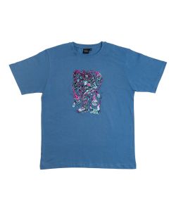 Screw Loose A.T. Rat Blue Men's T-Shirt