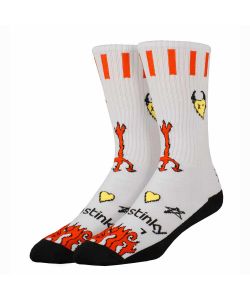 Stinky Socks Game On Black/White Κάλτσες