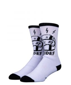 Stinky Socks Ride White Black Κάλτσες