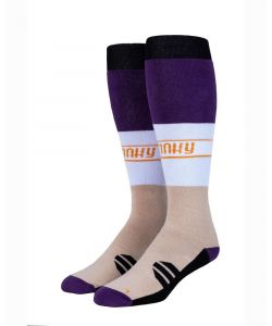 Stinky Socks Scale Purple Snow Socks