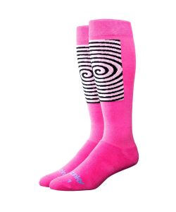 Stinky Socks The Trip Pink Snow Socks
