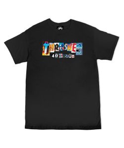 Thrasher 40 Years Black Ανδρικό T-Shirt