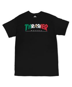 Thrasher Mexico Black Men's T-Shirt