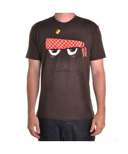Toy Machine Poo Poo Head Face Brown Ανδρικό T-Shirt