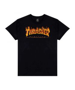 Trasher Inferno Black Ανδρικό T-Shirt
