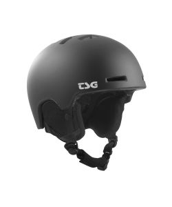 TSG Arctic Nipper Maxi Solid Color Satin Black Youth Helmet