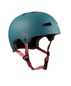 TSG Evolution Women's Solid Color Satin Ocean Depths Helmet