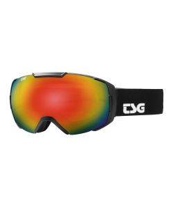 TSG Goggle One Solid Black Ranbow Chrome