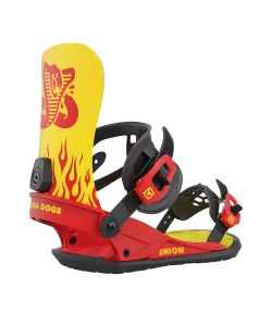 Union Custom House Cobra Dogs Red Men's Snowboard Bindings