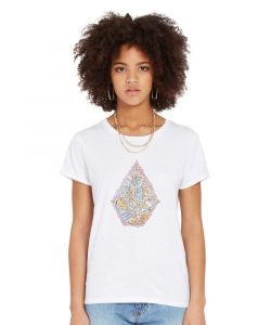 Volcom Radical Daze Tee White Women's T-Shirt