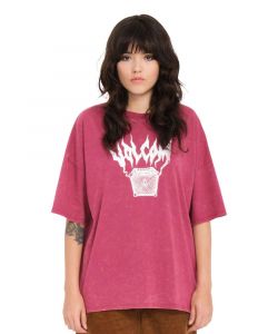 Volcom Voltrip Tee Wine Women's T-Shirt