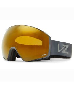 VonZipper Jetpack Gray Bird Bronze Chrome +Bonus Lens Snow Goggle