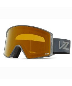 VonZipper Mach V.F.S.  Gray Bird Bronze Chrome +Bonus Lens Snow Goggle