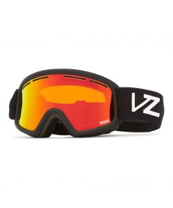 Vonzipper Trike Black Satin/Wild Fire Chrome Snow Goggle