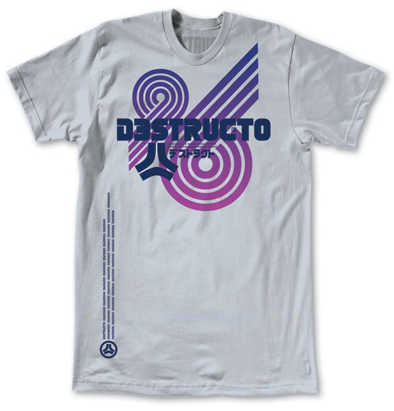 Destructo Reaktor#96 Silver Men's T-Shirt