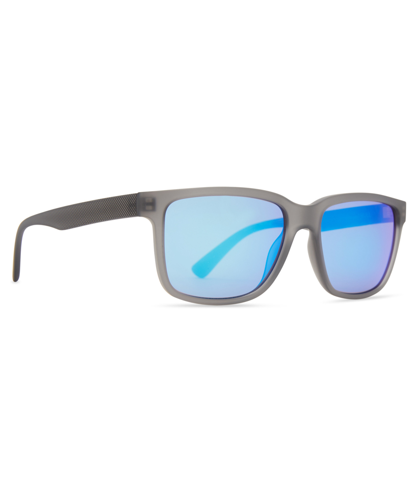 Dot Dash Hull Grey Trans Sat/Gry Blu Chrm Sunglasses