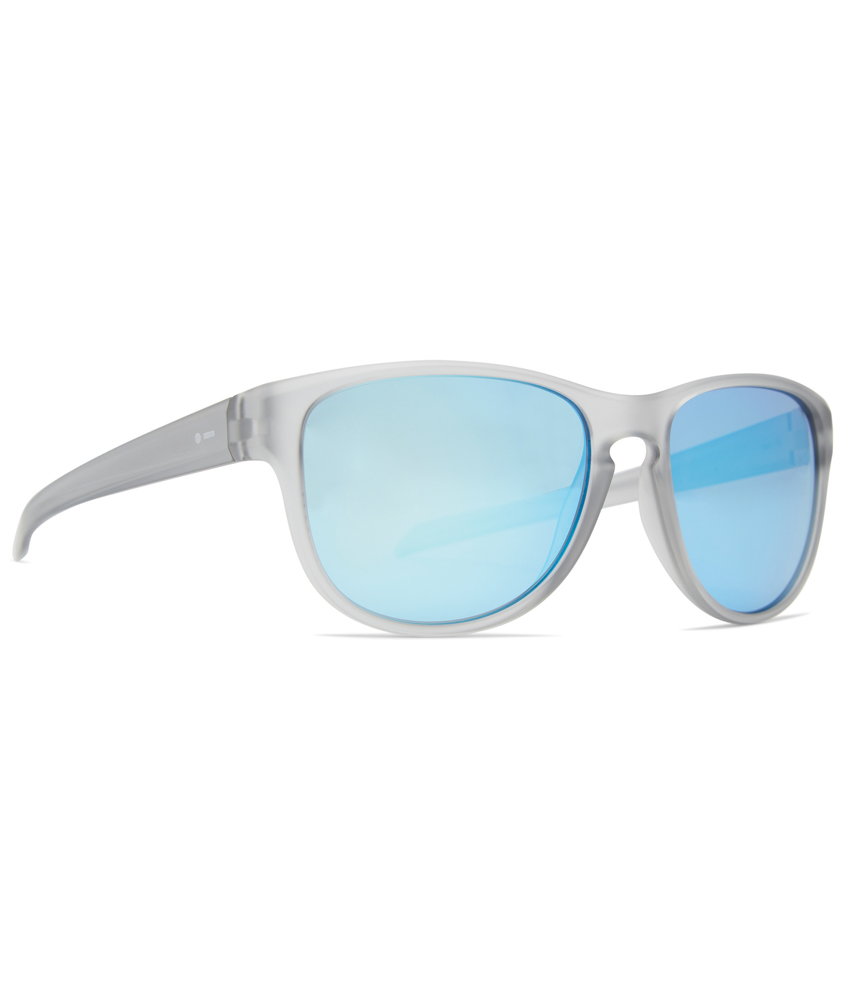 Dot Dash Obtainium Grey Trans Sat/Gry Blu Chrm Sunglasses