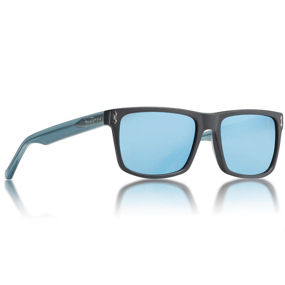 Dragon Blindside Matte Black Blue Sunglasses