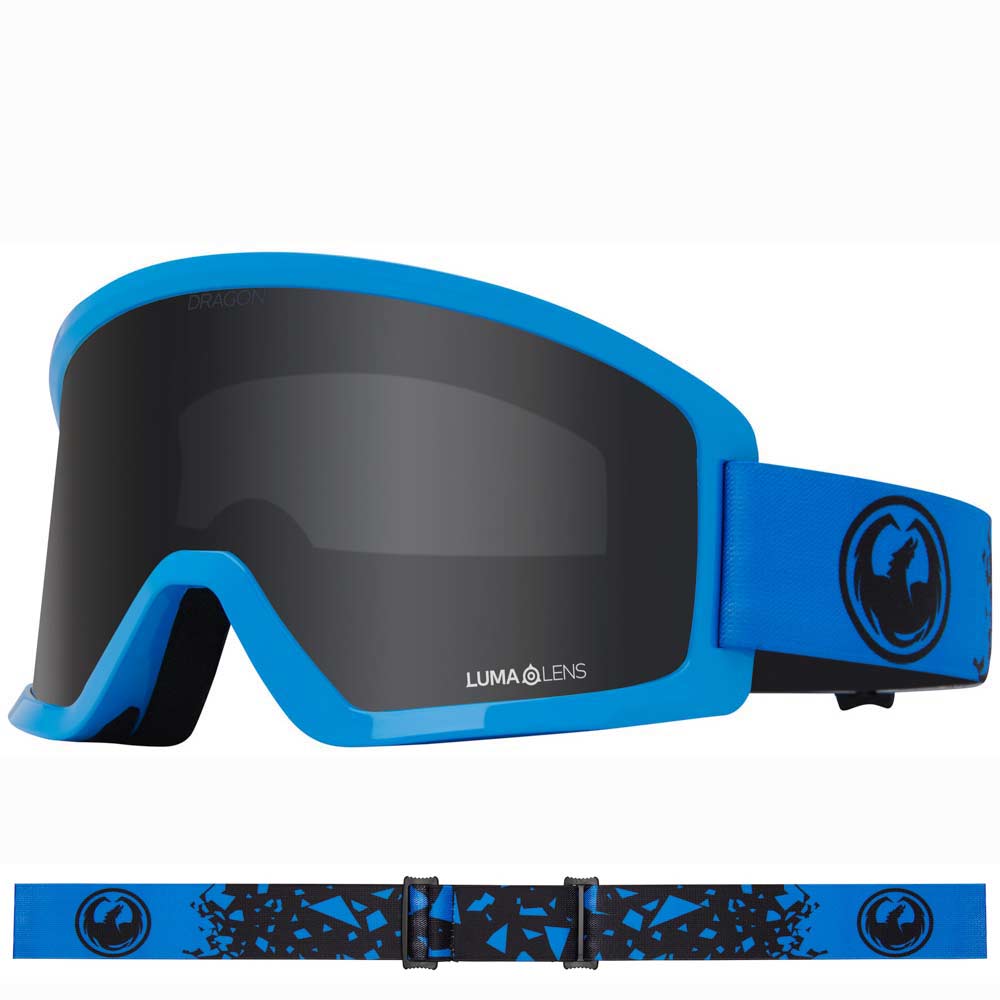 Dragon DX3 L OTG - Blasted LL Dark Smoke Lens Snow Goggle