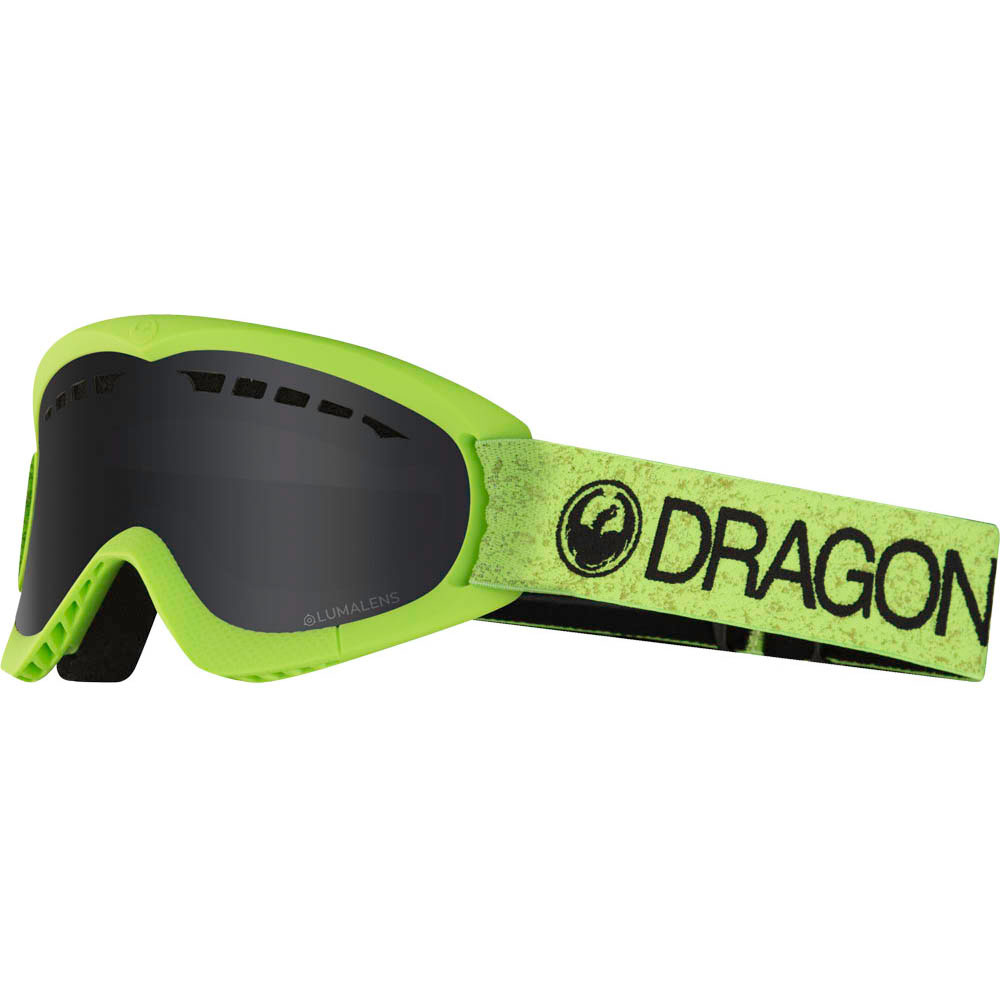 Dragon Dxs Green Dark Smoke Lens Μάσκα