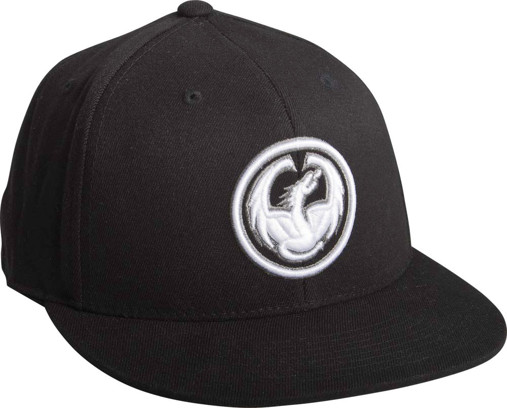 Dragon Icon 210 Classic Staple Line Black Hat