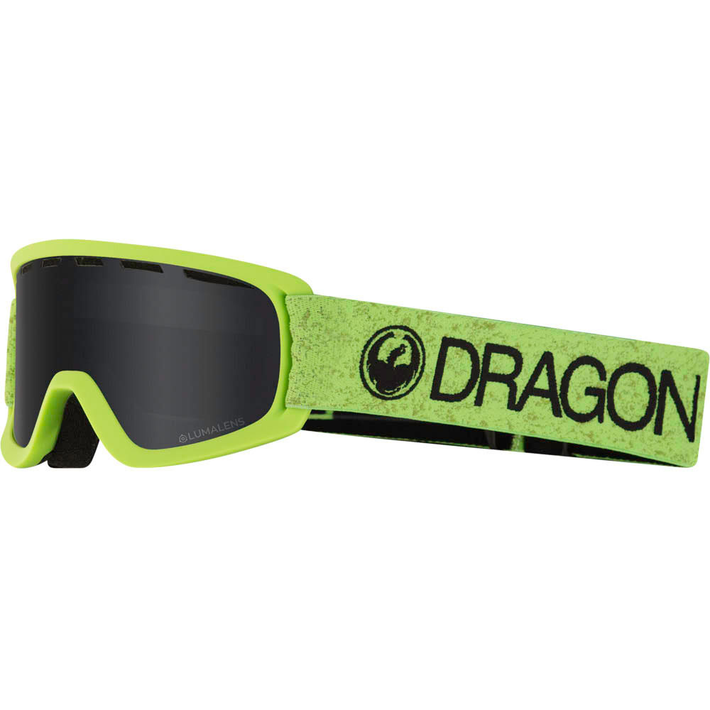 Dragon Lil D Green Dark Smoke Lens Snow Kids Goggle