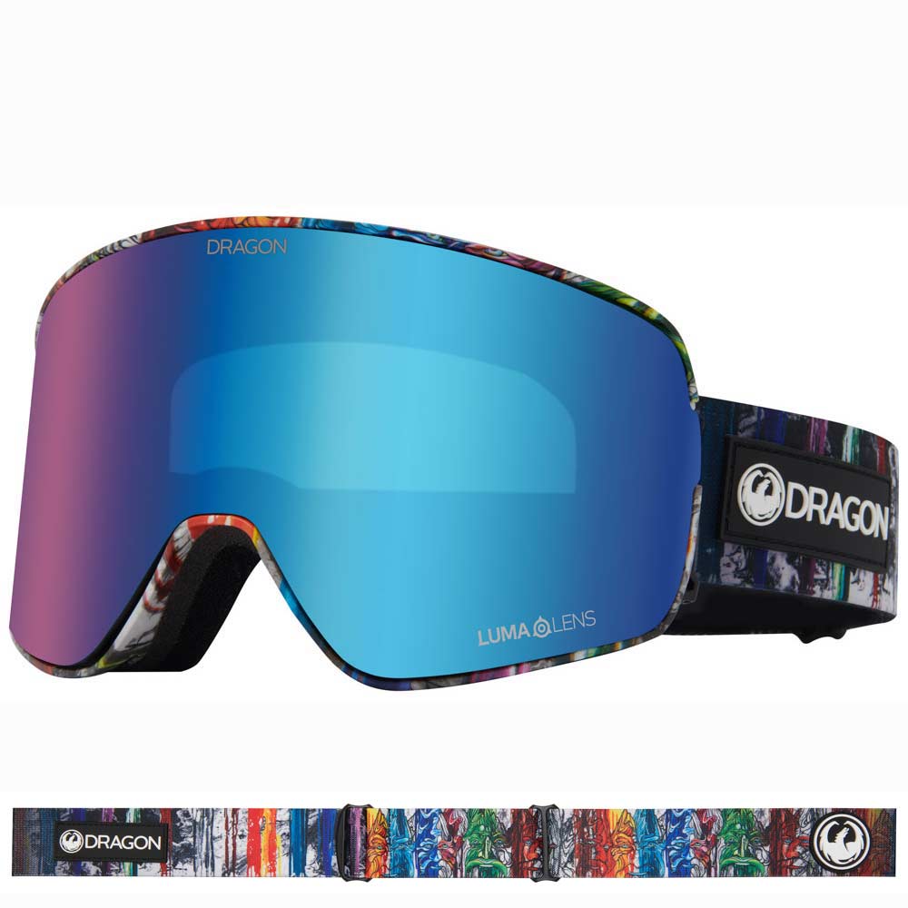 Dragon NFX2 - Chris Benchetler Signature 2023 with LL Blue Ionized & LL Violet Lens Snow Goggle