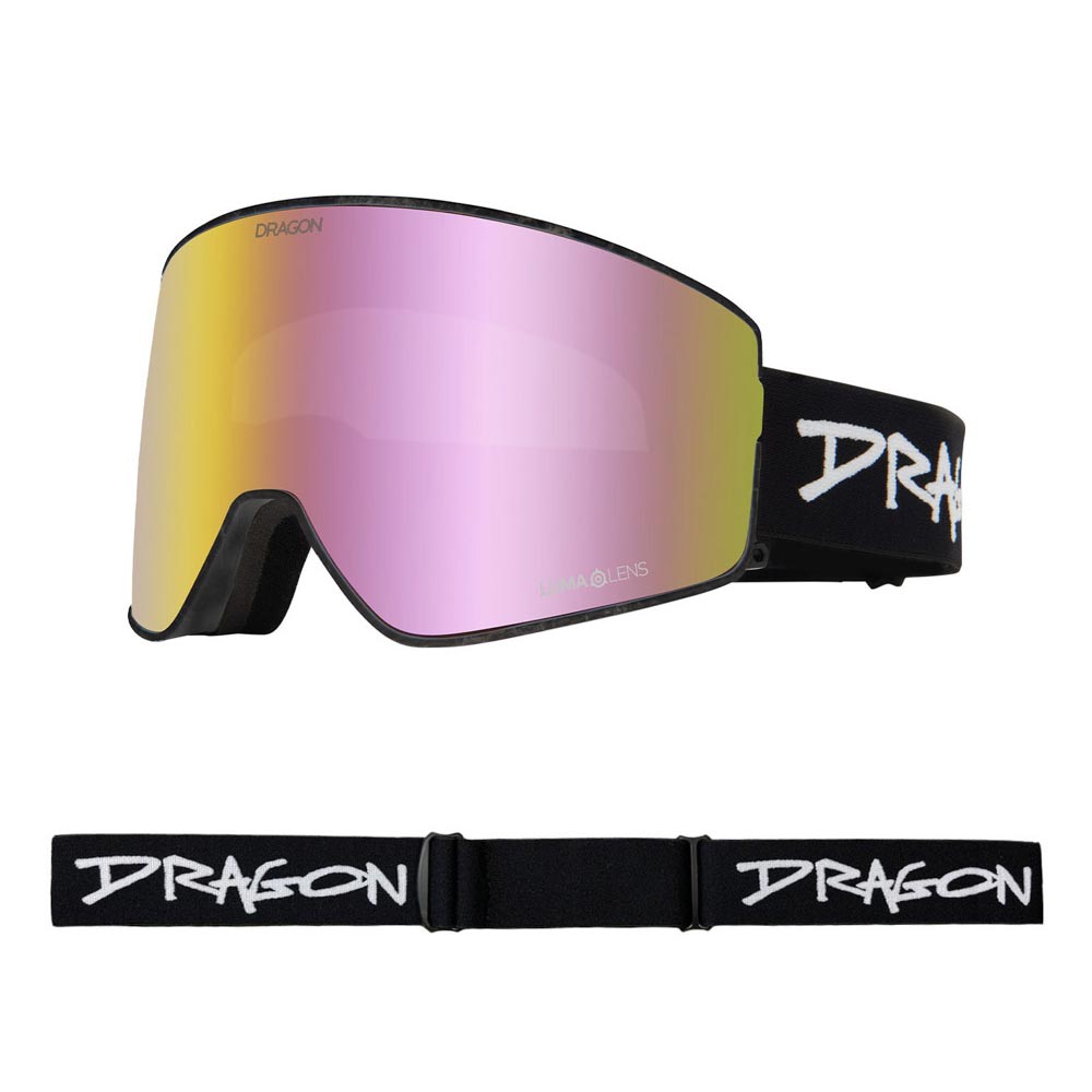 Dragon PXV2 Sketchy Lumalens Pink Ionized + Bonus Lens Snow Μάσκα