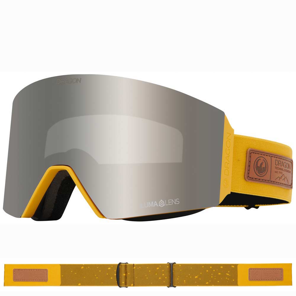 Dragon RVX MAG OTG - Yellow Stone with LL Silver Ionized & LL Amber Lens Snow Goggle