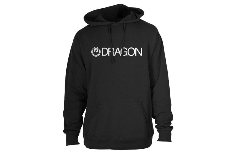 Dragon Trademark Black Men's Hoodie
