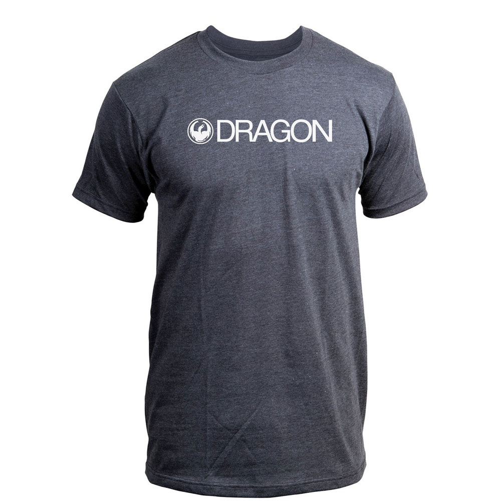 Dragon Trademark Two Charcoal Heather Ανδρικό T-Shirt