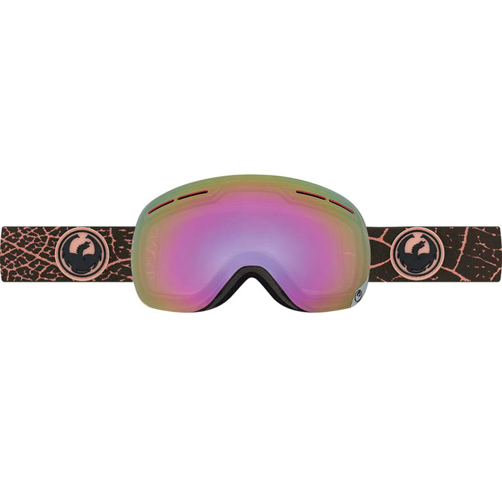 Dragon X1s Petal Pink Ionized Bonus Lens Snow Goggle