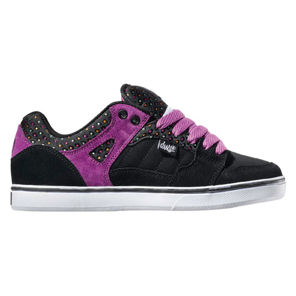 DVS Huf Lo Black Purple Women's Shoes