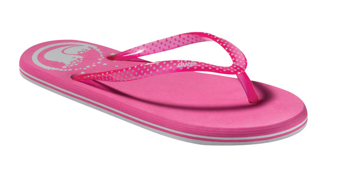 DVS Peso Graph Pink Star Women's Sandals