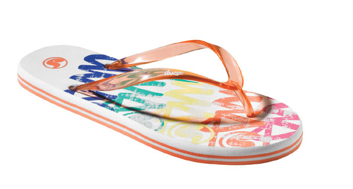 DVS Peso Graphic White Rain Women's Sandals