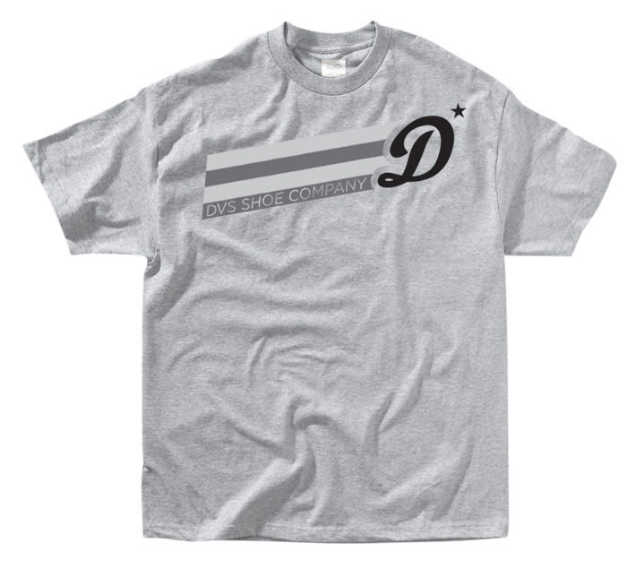DVS Rec League Grey Men's T-Shirt