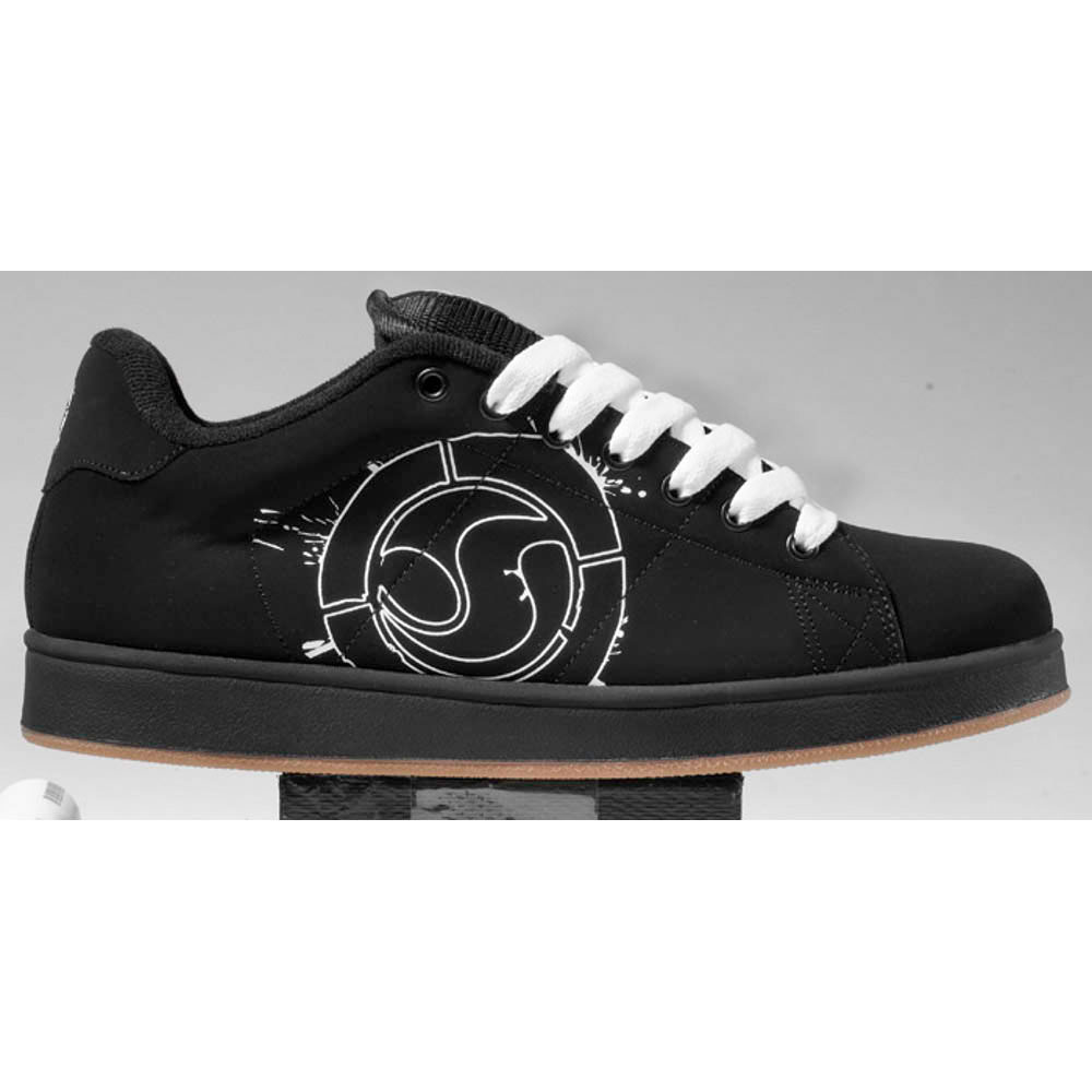 DVS Revival Splat Sm Black White Nubuck Men's Shoes