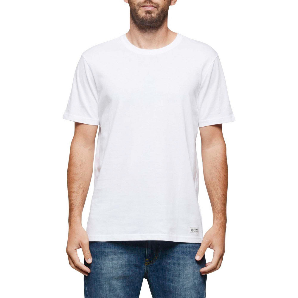 Element Basic Crew Optic White Ανδρικό T-Shirt