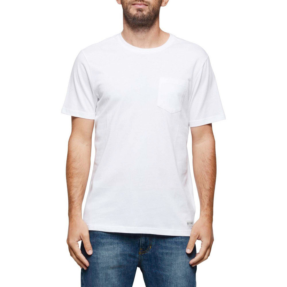 Element Basic Pocket Crew Optic White Men's T-Shirt