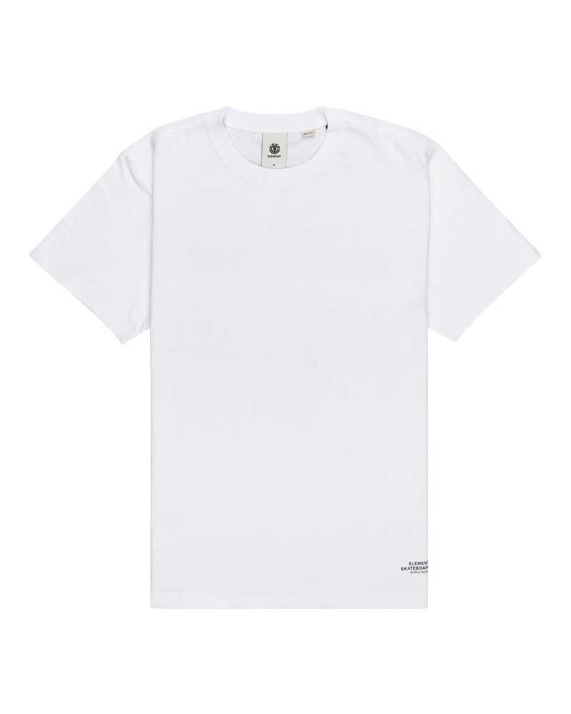 Element Skateboard Co SS Optic White Ανδρικό T-Shirt