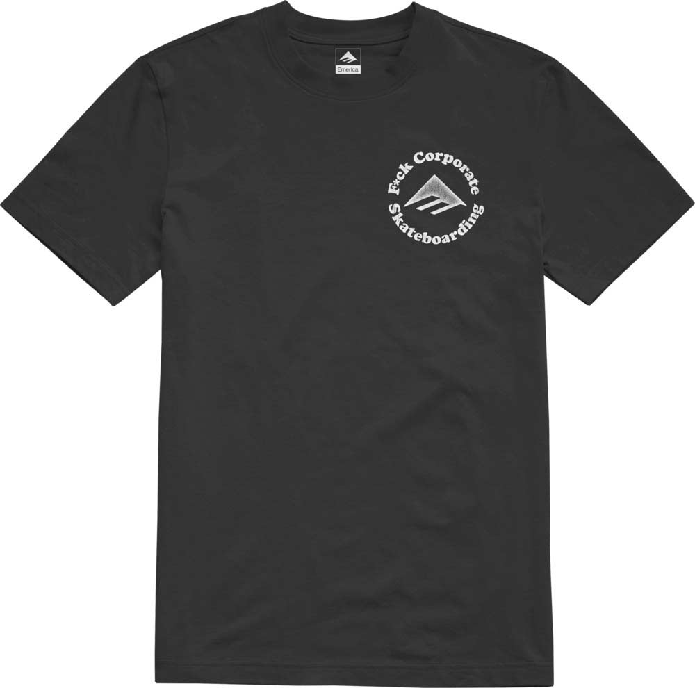 Emerica Eff Corporate 2 Tee Black Men's T-Shirt