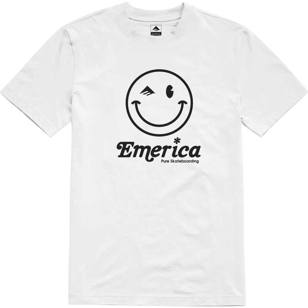 Emerica Happy Face White Men's T-Shirt