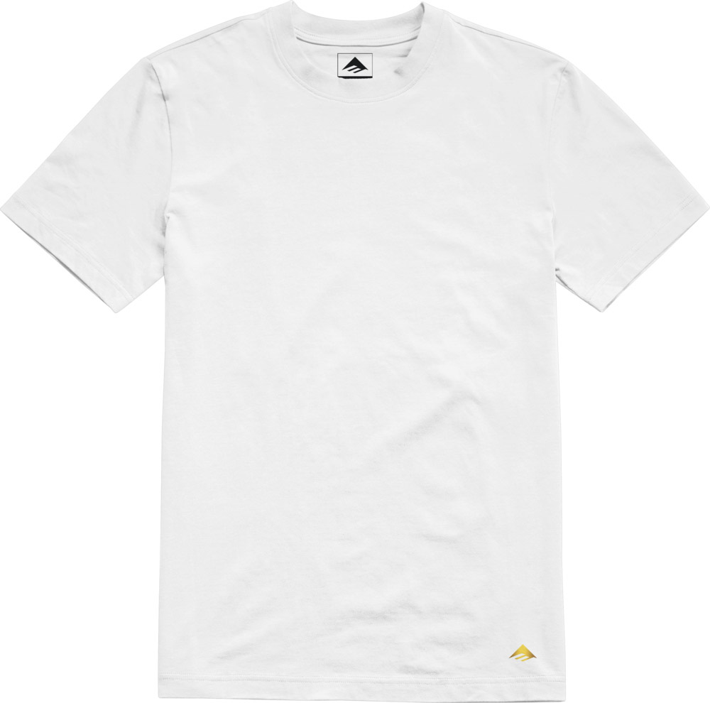 Emerica Micro Triangle White Ανδρικό T-Shirt