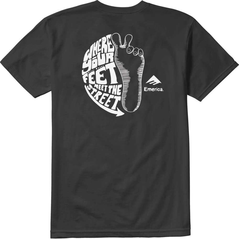 Emerica Pavement Black Ανδρικό T-Shirt